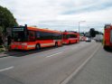 VU Auffahrunfall Reisebus auf LKW A 1 Rich Saarbruecken P35